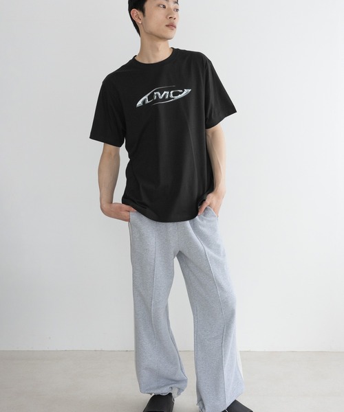 Tシャツ・カットソー LMC CURVED LINE TEE white 0LM45STS703WHT LMC Curved Line Tee - White | 하이츠스토어
