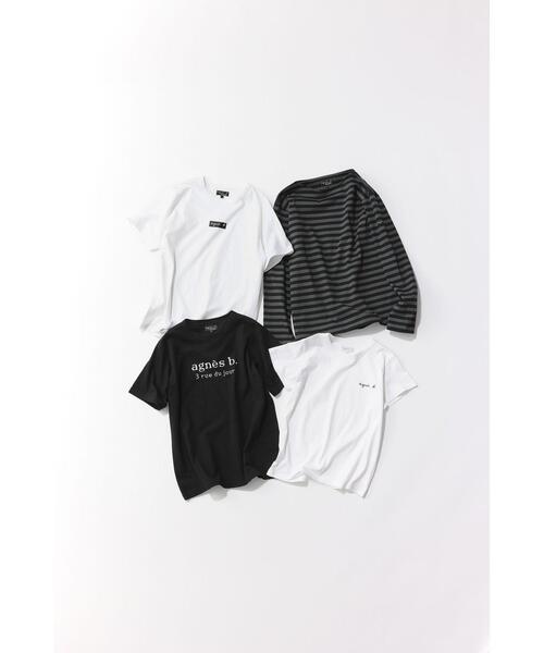 ★agnes b.★Sport b. 恐竜 ユニセックス Tシャツ/送料込 ユニセックス】SDX6 TS ARENA agnes b. x arena Tシャツ ｜agnès