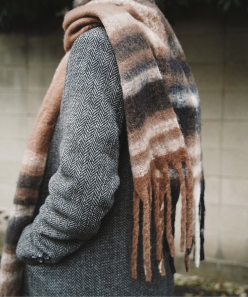 マ*で様 【激レア】USA製　ENNOY エンノイ　マフラー 激レア】USA製 ENNOY エンノイ マフラー 2枚セット