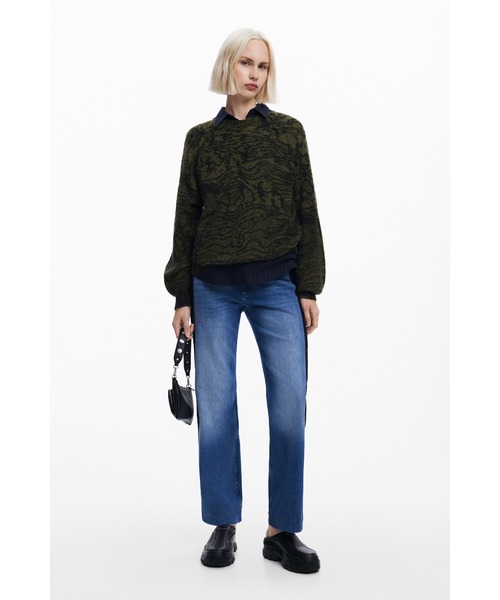 Desigual ニット セーター BRAMPTON ライトゲージプルオーバー