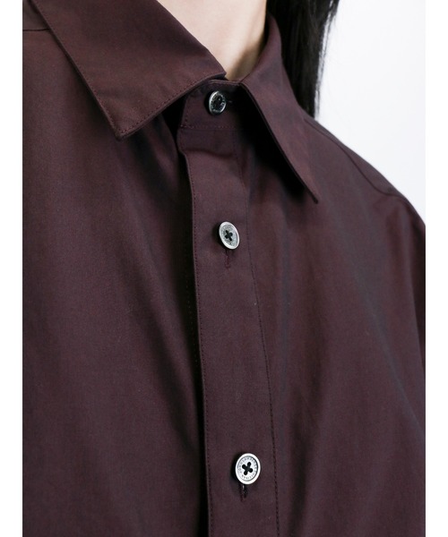 JOHN LAWRENCE SULLIVAN - JOHN シャツドレス COTTON SEPARATE SHIRT DRESS JOHN LAWRENCE SULLIVAN ジョン