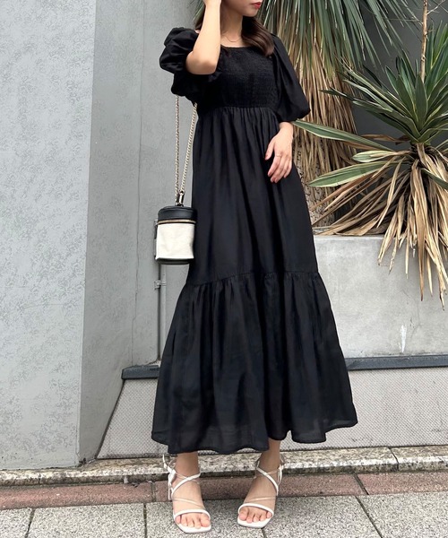 INGNI(イング) 半袖ワンピース M ブラック レディース : ZOZOTOWN INGNI(イング) 半袖ワンピース M ブラック レディース : ZOZOTOWN
