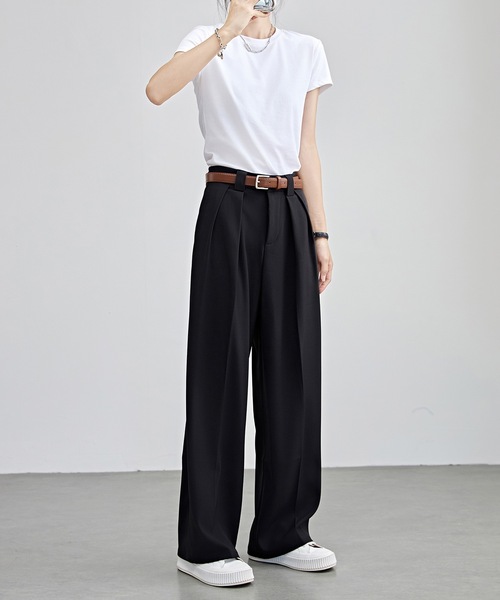 Lace Ladies（レースレディース） スラックス パンツ ハイウエスト