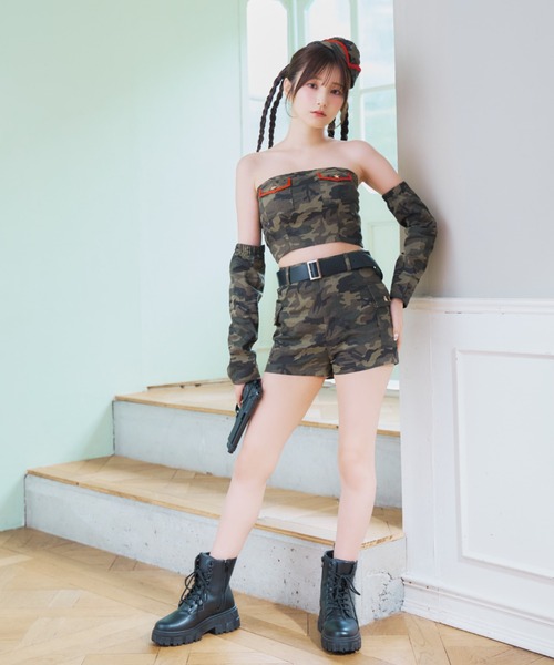 sugar nine コスプレ アーミーガールセットアップ 「コスプレ6点セット