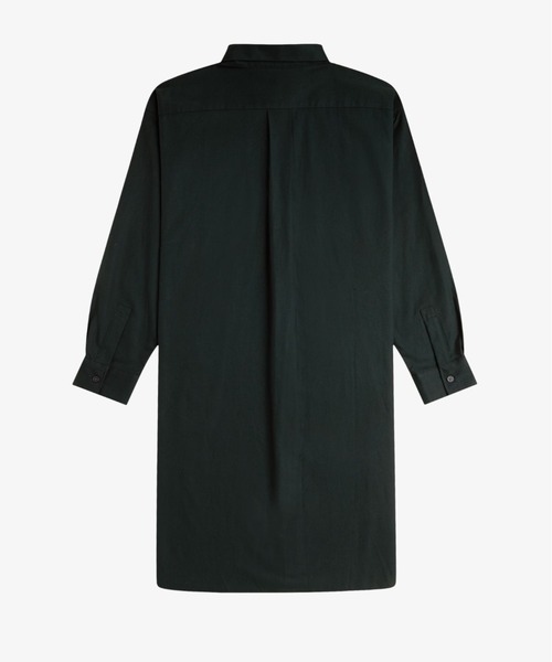 FRED PERRY シャツワンピース Brushed Twill Shirt Dress／起毛