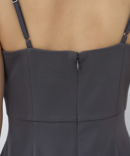 SNIDEL ワンピース Sustainableリボンスリーブボレロワンピース