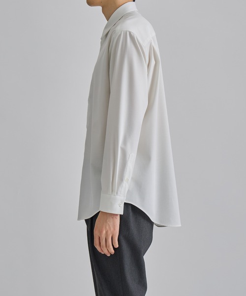 極美品★ユナイテッドトウキョウ　ストレッチレギュラーカラーシャツ　M　艶 UNITED TOKYO シャツ High twist ストレッチ レギュラーカラー