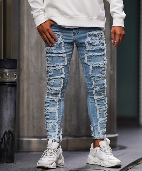 PHILIPP PLEIN☆GossipFrash スキニージーンズ☆W26 PHILIPP PLEIN☆GossipFrash スキニージーンズ☆W26 （PHILIPP
