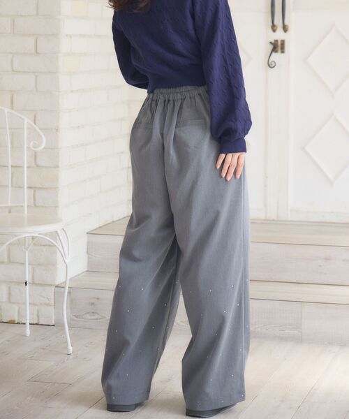 Emsexcite パンツ ビジューPT レディース : ZOZOTOWN Yahoo!店 - 通販  