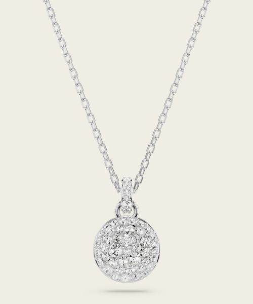 Swarovski シルバー ペンダントネックレス SWAROVSKI スワロフスキー ネックレス 5514488 ダンシング