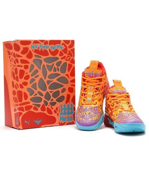 シューズ(男性用) PUMA MB.04 PHOENIX 29cm PUMA x LAMELO BALL MB.04 Phoenix Men's Basketball Shoes | PUMA