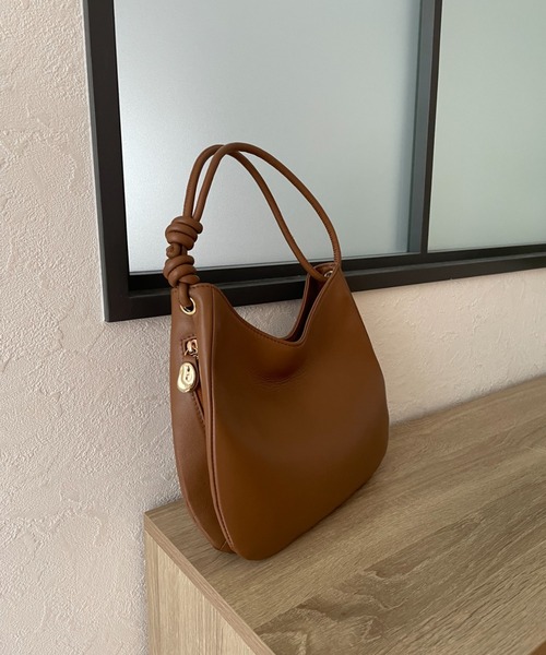 gemeil ショルダーバッグ バッグ ダブルノットワンショルダーバッグ(PT