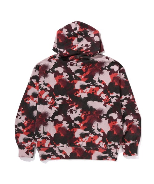 A BATHING APE パーカー MAP CAMO RELAXED FIT PULLOVER HOODIE