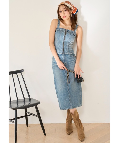 ブラウス シャツ 「SNIDEL/Levi's」SCLUPTED BUSTIER レディース Levi's ブラウス シャツ 「SNIDEL/Levi's」SCLUPTED BUSTIER