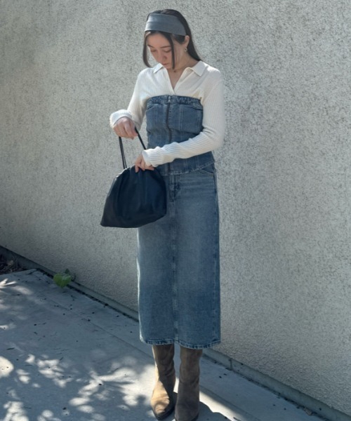 ブラウス シャツ 「SNIDEL/Levi's」SCLUPTED BUSTIER レディース Levi's ブラウス シャツ 「SNIDEL/Levi's」SCLUPTED BUSTIER