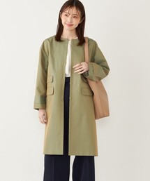 SHIPS Colors（シップスカラーズ） ノーカラーコート コート SHIPS