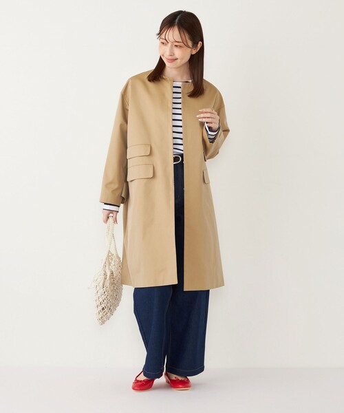 シップス　　ノーカラーコート SHIPS Colors ノーカラーコート コート Colors:ノーカラーコート