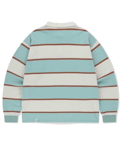 MAHAGRID ポロシャツ ポロ 「mahagrid/マハグリッド」 STRIPE