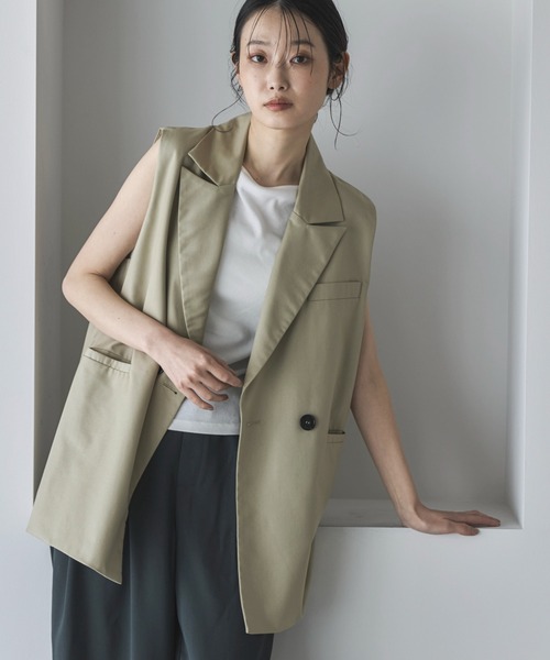 値下げ　SONO ティアード　ジレ　ベスト Sono ベスト ジレ 「ZOZO限定」再販売！ここでしか買えない