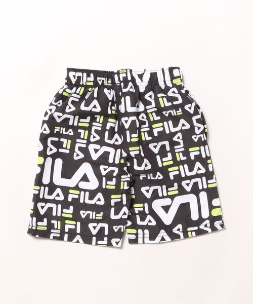 FILA（フィラ） 水着 ロゴ総柄サーフパンツ キッズ 子供 男の子