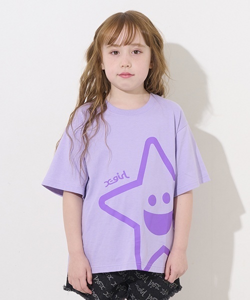 X-girl Stages（エックスガールステージス） tシャツ ビッグキラッキー