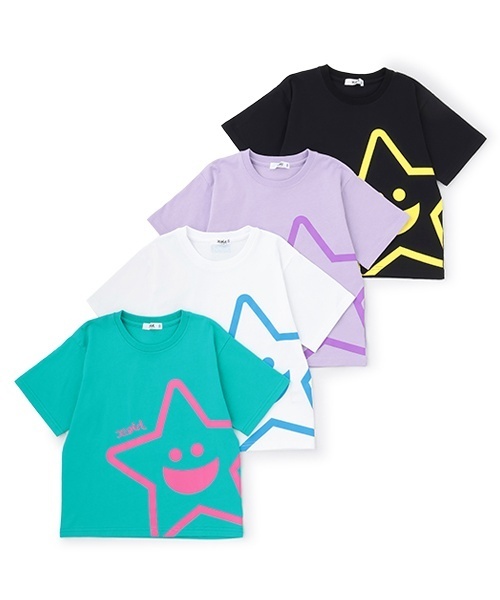 X-girl Stages（エックスガールステージス） tシャツ ビッグキラッキー