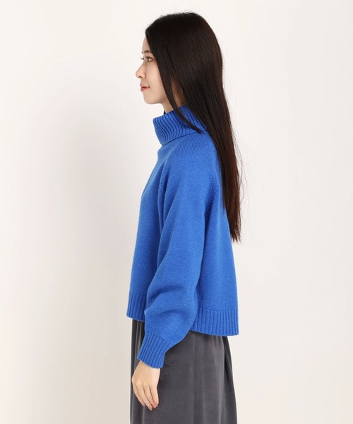 「STRAWBERRY-FIELDS」 タートルネックニット 2 オフホワイト レディース_画像3