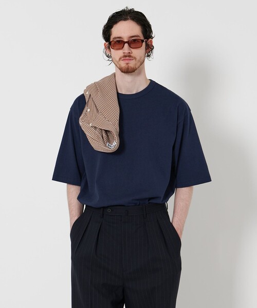 トップス Stevenalan loose fit shirts STEVEN ALAN tシャツ 「Steven Alan」 C/R 88/12 クルーネック T