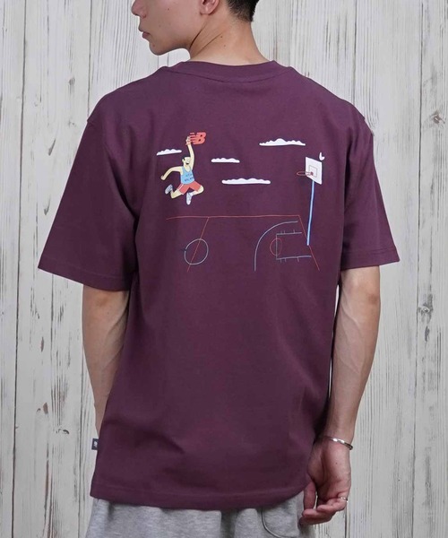 New Balance（ニューバランス） tシャツ 半袖Tシャツ/半袖Tee バック