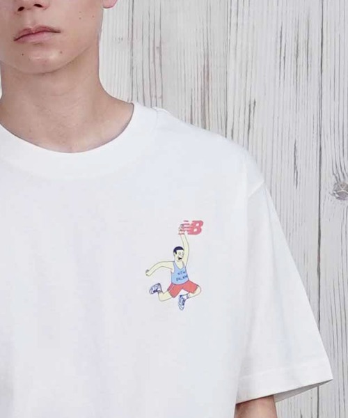 New Balance（ニューバランス） tシャツ 半袖Tシャツ/半袖Tee バック