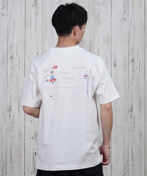 New Balance（ニューバランス） tシャツ 半袖Tシャツ/半袖Tee バック