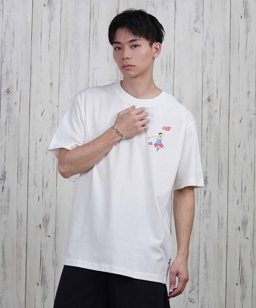 ニューバランス福袋　アウターと半袖Tシャツ New Balance（ニューバランス） tシャツ 半袖Tシャツ/半袖Tee バック