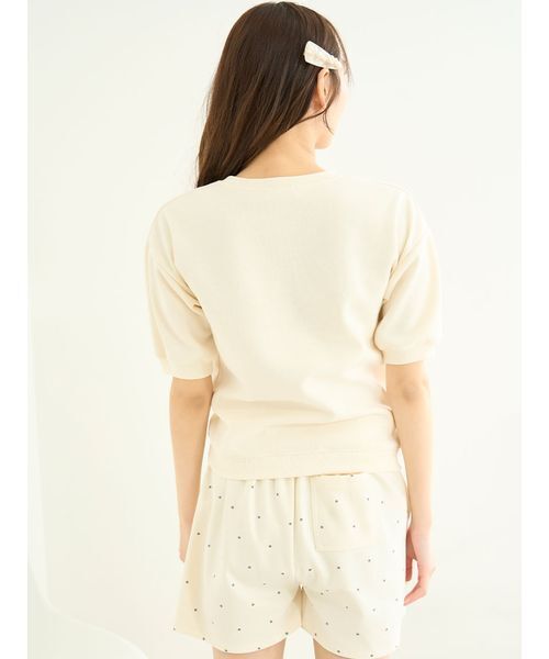 SNIDEL  CATスウェットセットアップ SNIDEL HOME パジャマ ルームウェア CATスウェットセットアップ