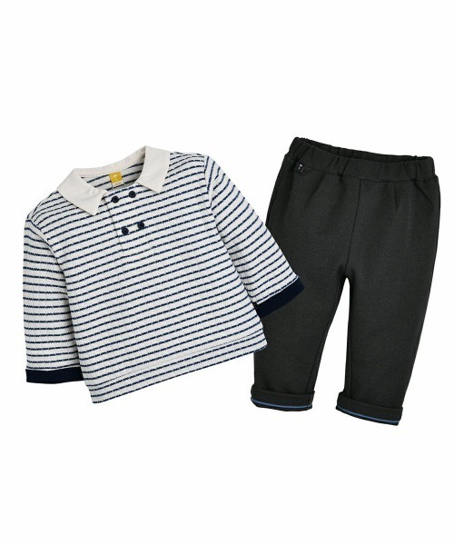 男の子　ブランド　26点セット 楽天市場】nexchic パッチ付きベスト+天竺長袖Tシャツセット(110