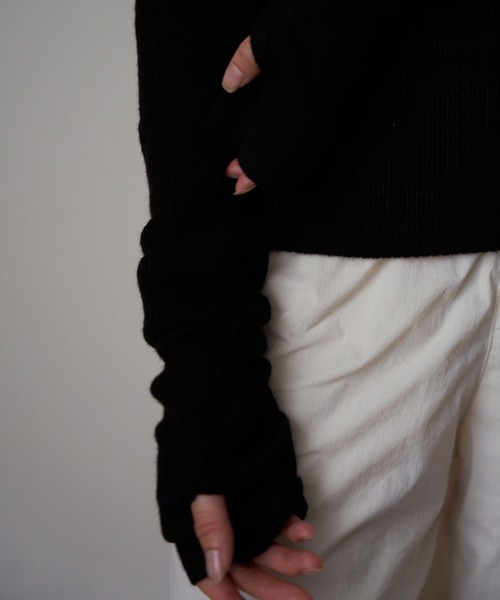 ENOF 長袖ニット FREE ブラック レディース : ZOZOTOWN Yahoo!店