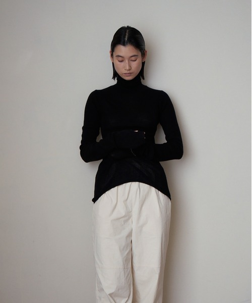 ENOF 長袖ニット FREE ブラック レディース : ZOZOTOWN Yahoo!店