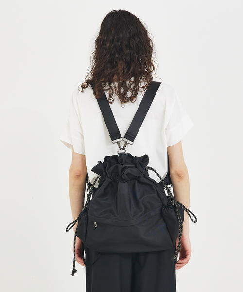デイバック リュック 「再入荷/新色追加」SOUER/3WAYリュックトート/A4サイズ対応/ナップサック/トートバッグ レディースの画像