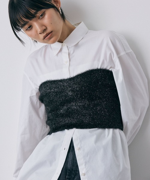 ニット セーター 「81BRANCA」グリッタービスチェ レディース
