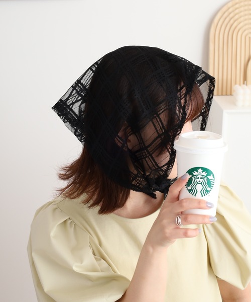 FUNALIVE（ファンアライブ） ストール マフラー レースバブーシュカ