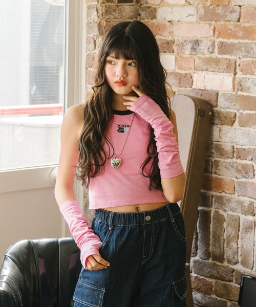 メルメル☆お花つぶタンクトップ URBAN CHERRY（アーバンチェリー） タンクトップ 肌着 「MELTY BUNNY