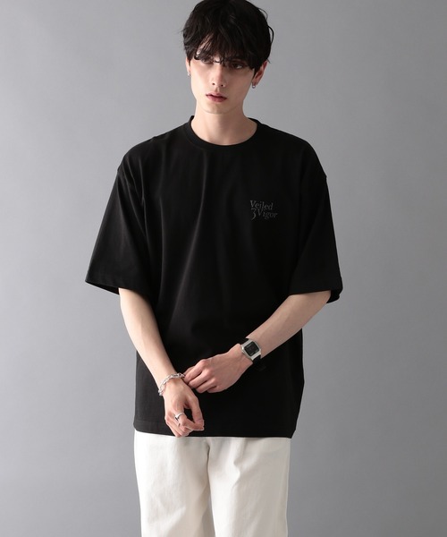 ブルー 【TSC】シルキータッチ冷感クールTシャツ 大きいサイズ