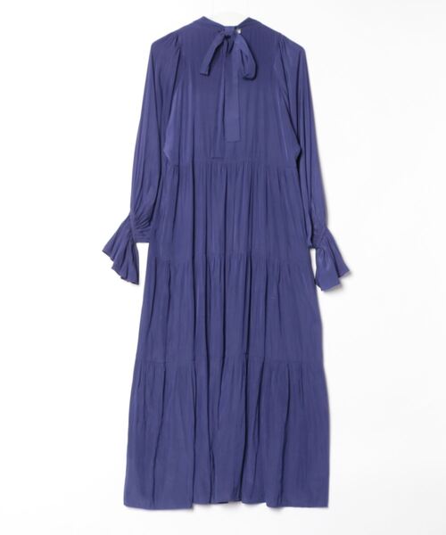 [FRAY I.D] длинный рукав One-piece 1 лиловый женский 