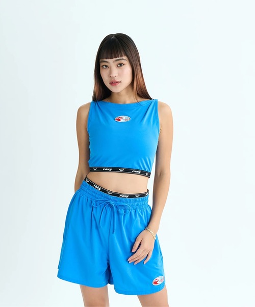 新品未使用　ROXY 水着セット　タンクトップ　ショートパンツ ROXY ロキシー 水着 ラッシュガード セットアップ レディース