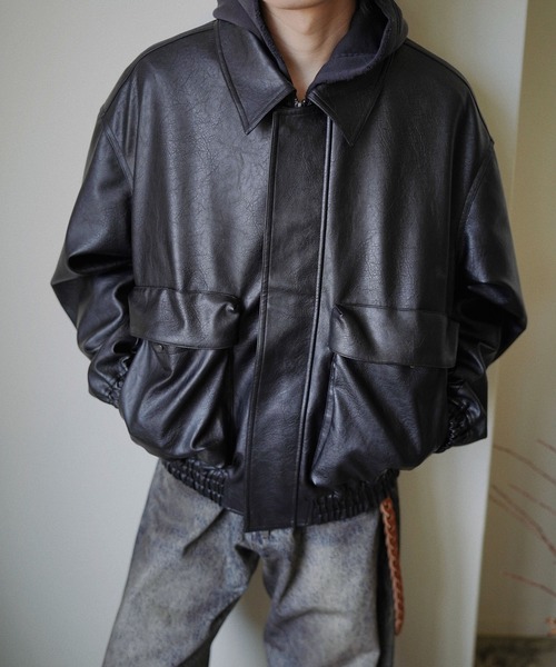 WYM LIDNM 「WYM LIDNM」 ブルゾン L ブラック メンズ : ZOZOTOWN