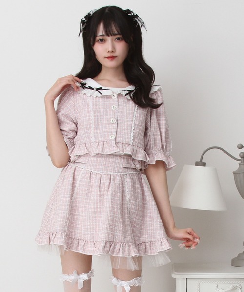 DearMyLove セットアップ サマーツイードミニセットアップ レディース