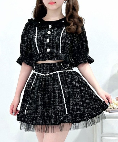 DearMyLove セットアップ サマーツイードミニセットアップ レディース