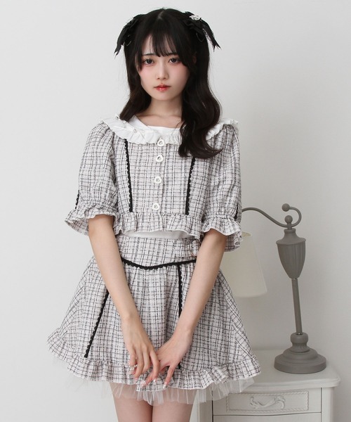 DearMyLove セットアップ サマーツイードミニセットアップ レディース