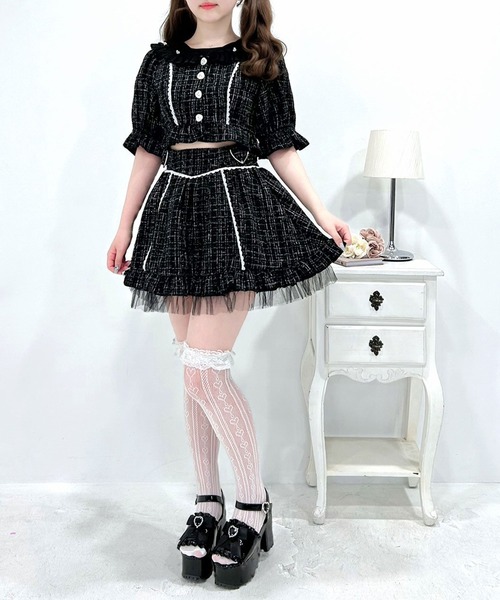 DearMyLove セットアップ サマーツイードミニセットアップ レディース