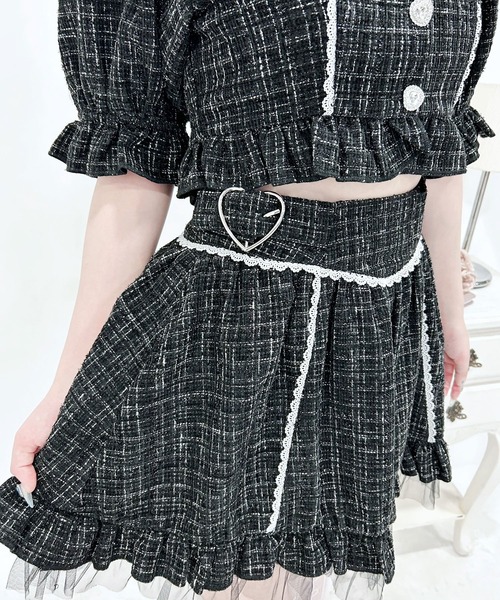 DearMyLove セットアップ サマーツイードミニセットアップ レディース