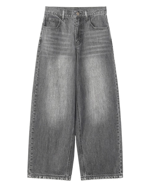 パンツ X-girl LOGO POCKET LOOSE DENIM PANTS X-girl ジーンズ デニム デニムパンツ LOGO POCKET LOOSE DENIM PANTS